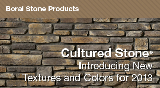 Cultured Stone - New Products for 2013